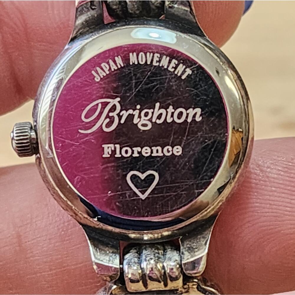 Brighton Silver Plated Florence Toggle Bracelet W… - image 5